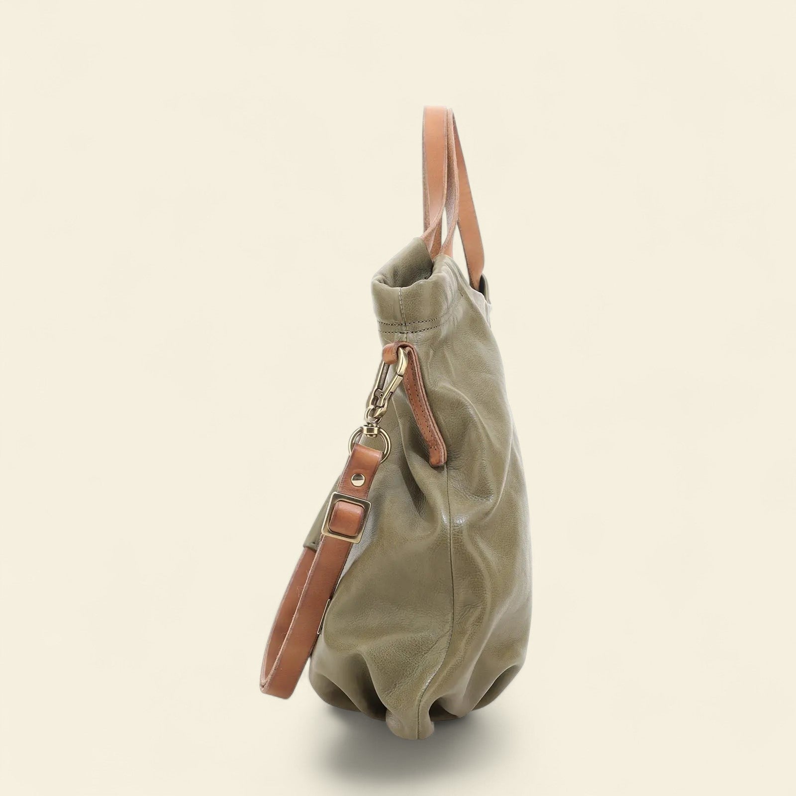 A.S.98 Pamel soft leather tote bag with shoulder strap