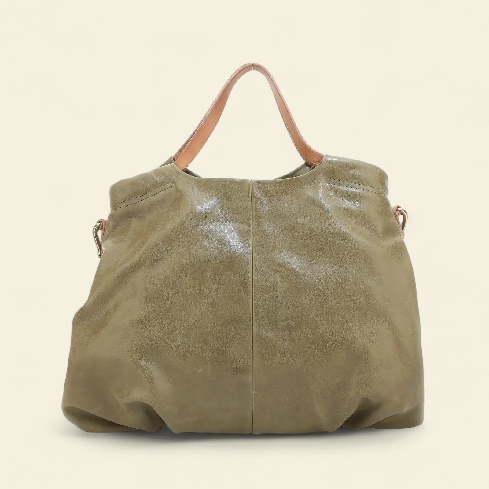 A.S.98 Pamel soft leather tote bag with shoulder strap