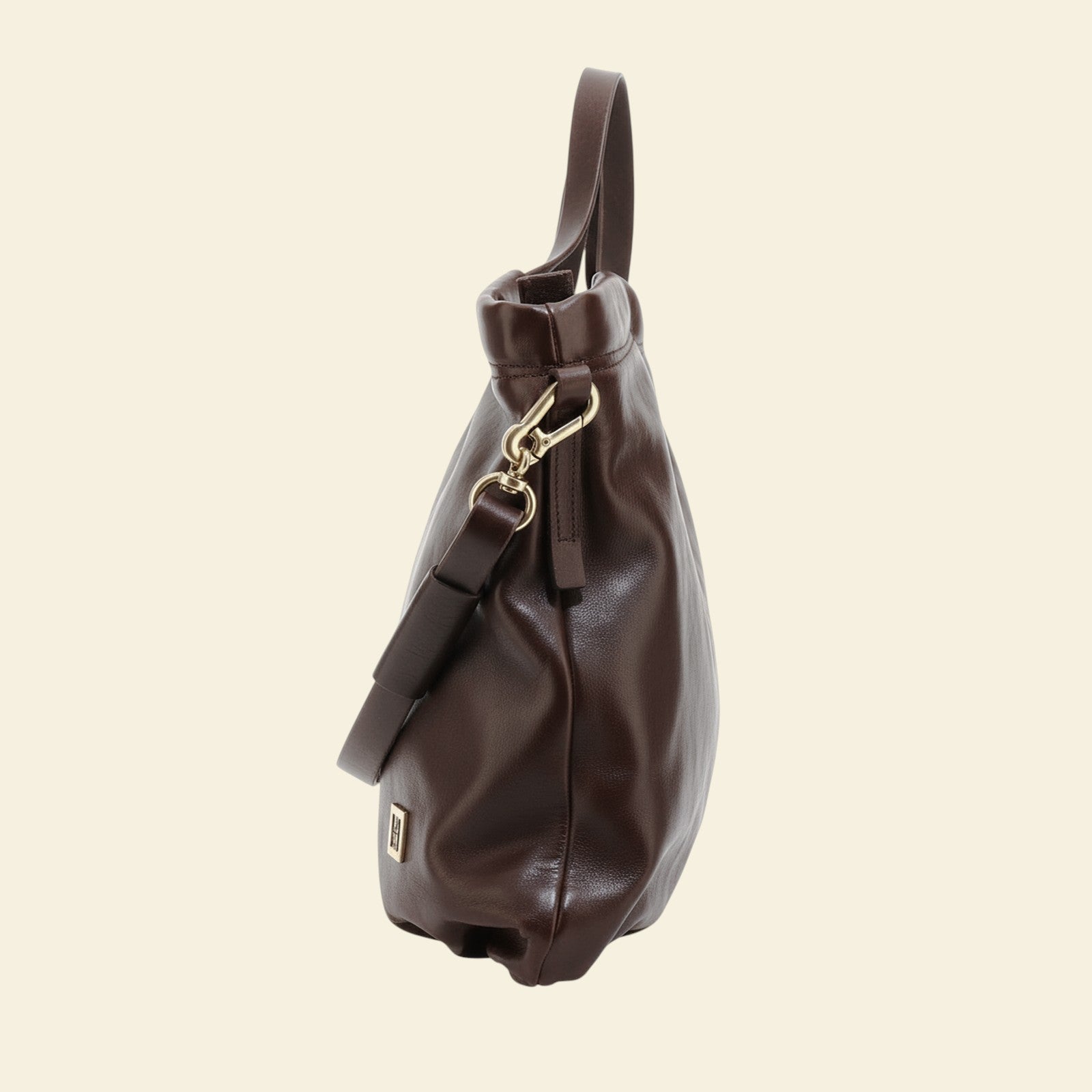 A.S.98 Pamel soft leather tote bag with shoulder strap