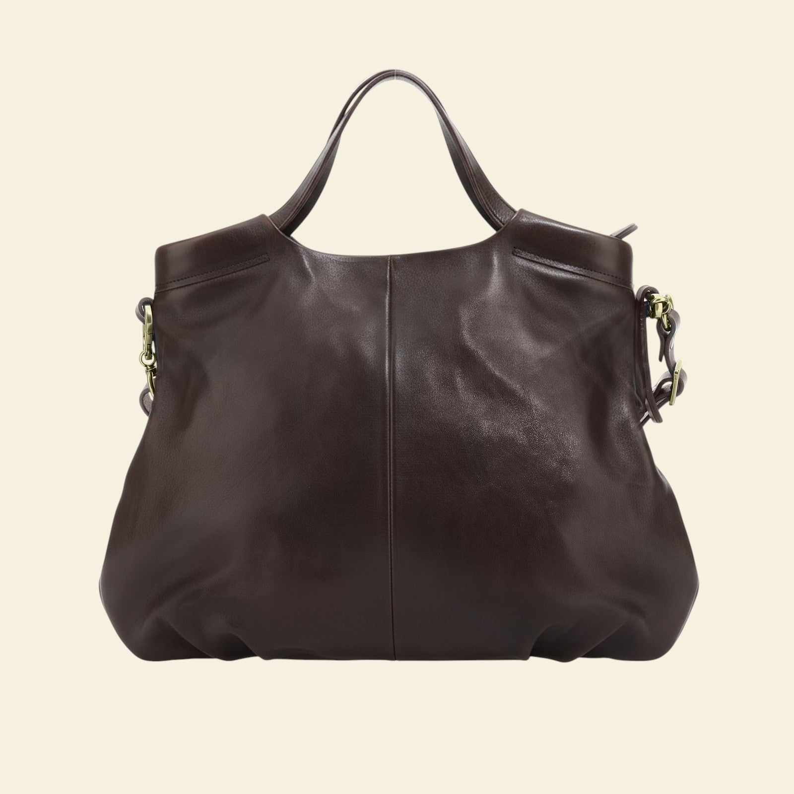 A.S.98 Pamel soft leather tote bag with shoulder strap