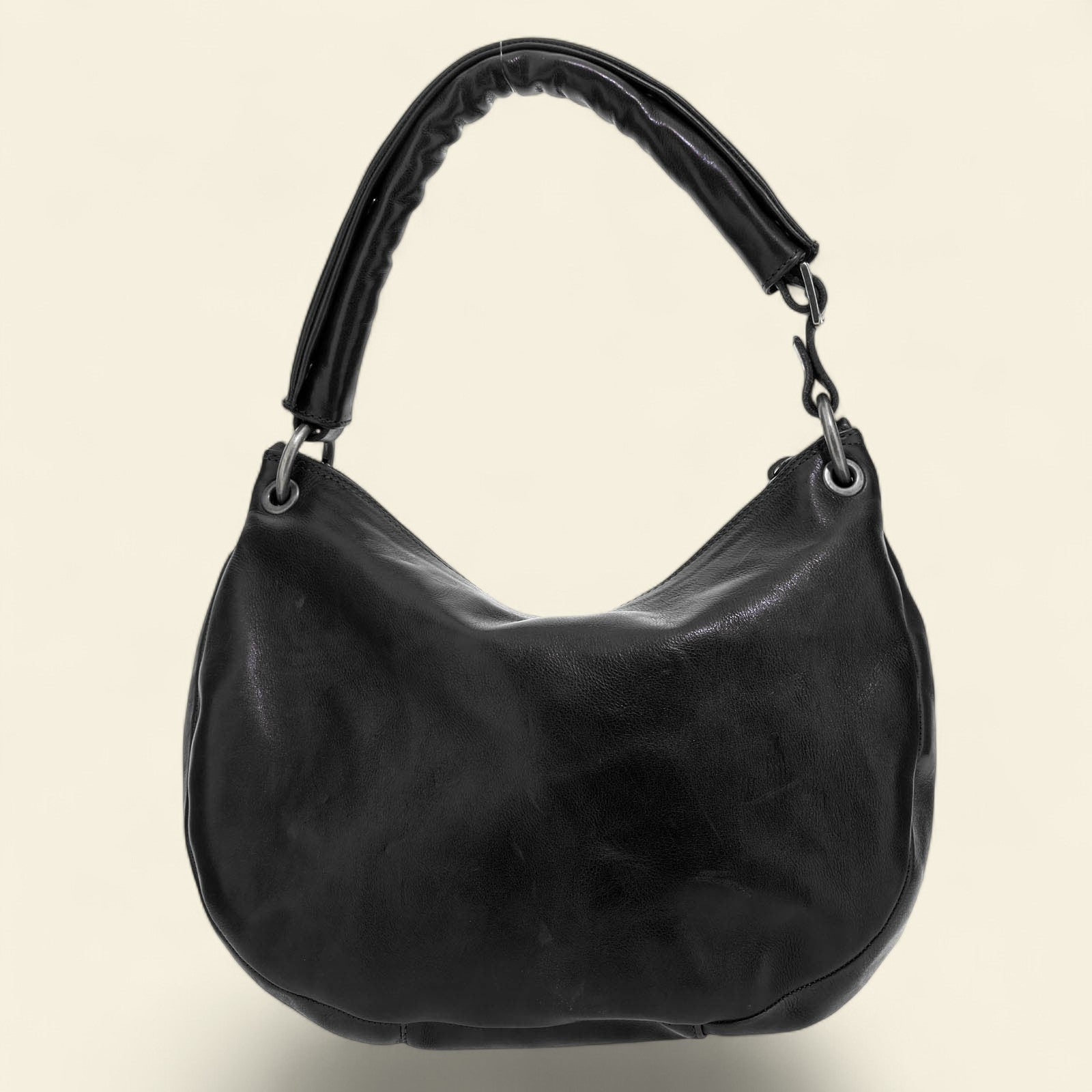 A.S.98 Jones leather shoulder bag with chain detailing Winter 26