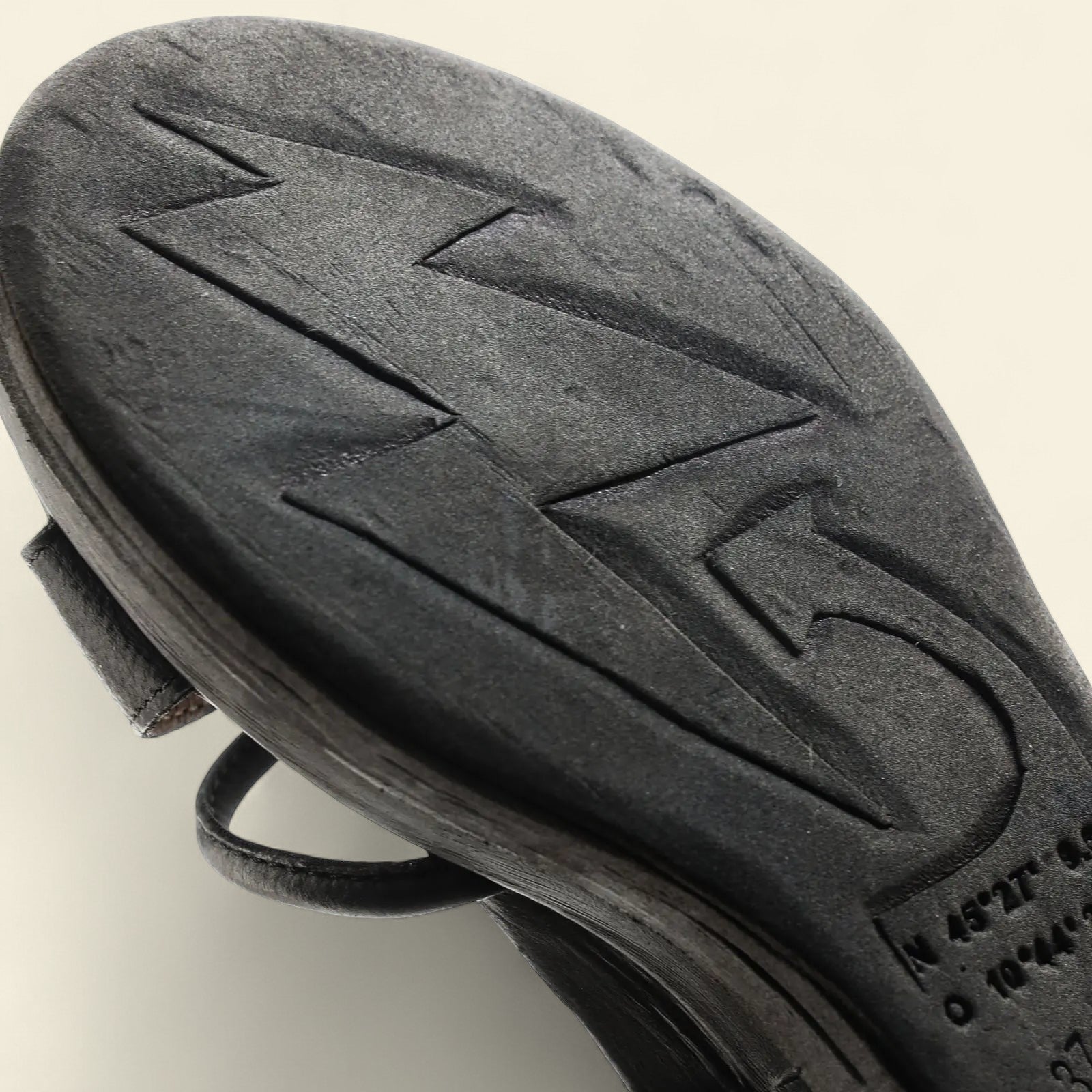 Lexi A.S.98 Black Summer 25 Leather Sandal