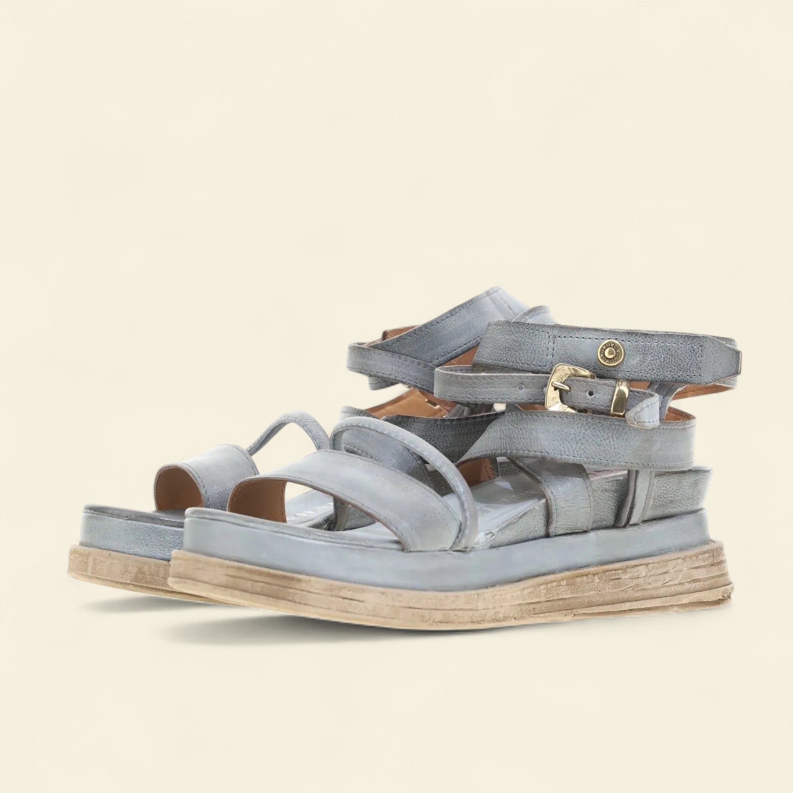 Lexi A.S.98 Blue Summer 25 Leather Sandal