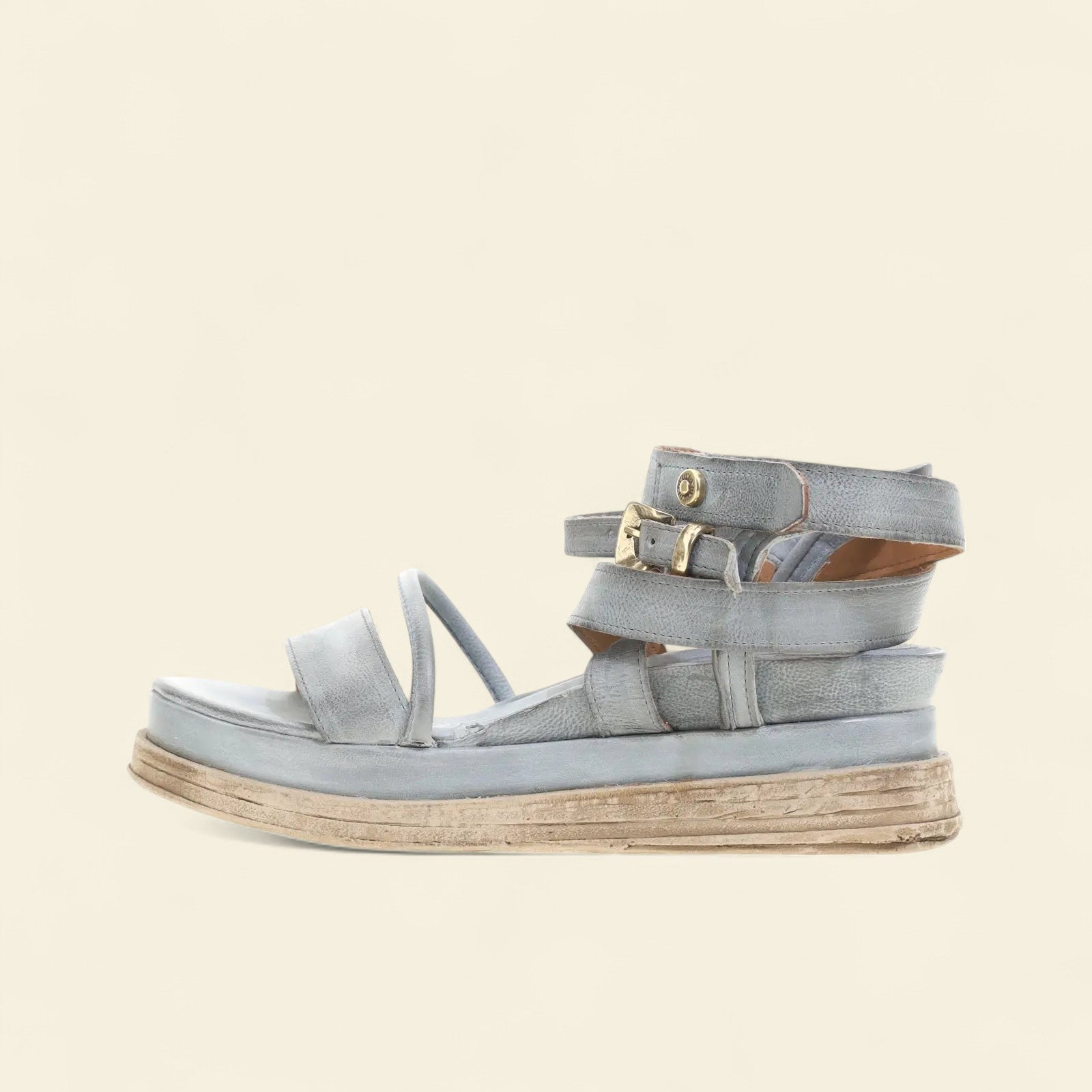 Lexi A.S.98 Blue Summer 25 Leather Sandal