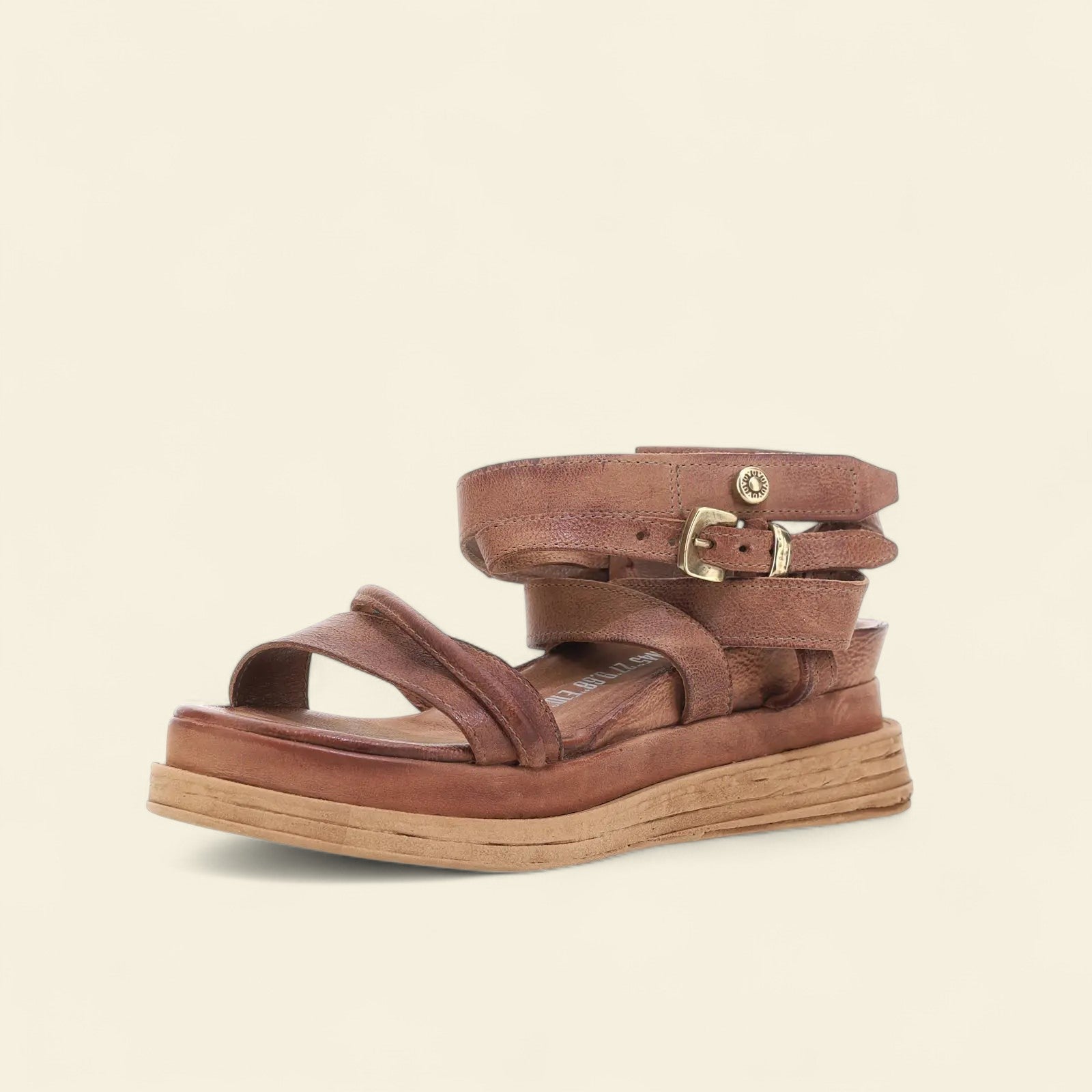 Lexi A.S.98 Brown Summer 25 Leather Sandal