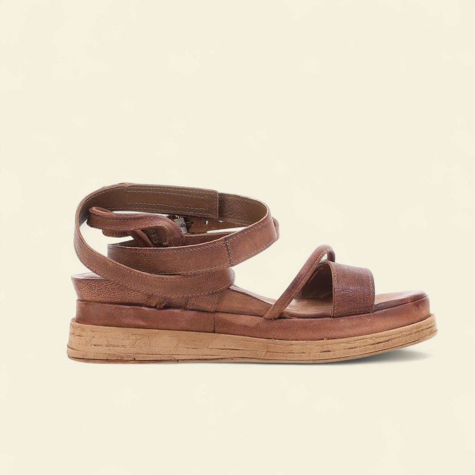 Lexi A.S.98 Brown Summer 25 Leather Sandal