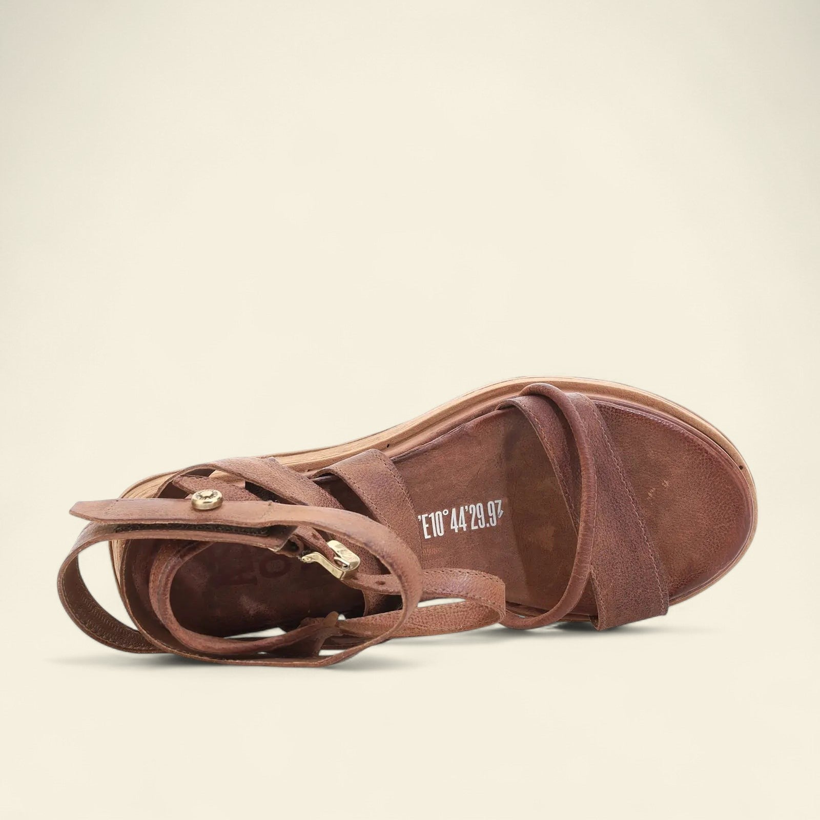 Lexi A.S.98 Brown Summer 25 Leather Sandal