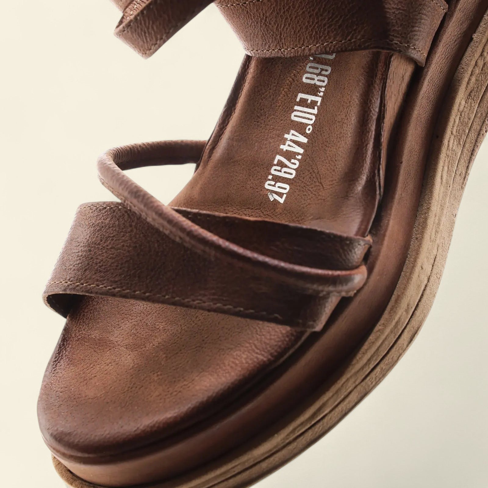 Lexi A.S.98 Brown Summer 25 Leather Sandal