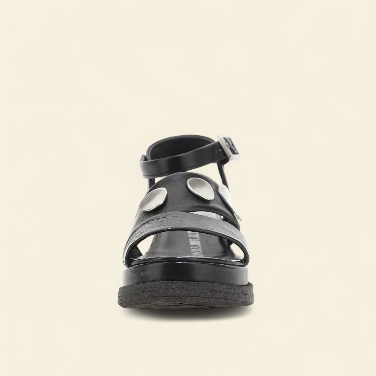 Lance A.S.98 Black Summer 25 Leather Sandal
