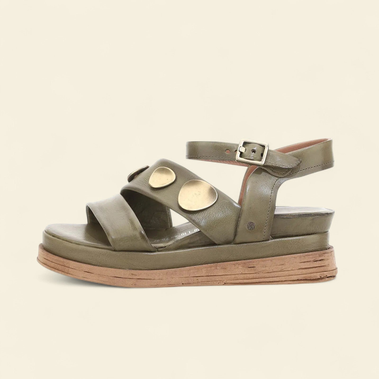 Lance A.S.98 Green Summer 25 Leather Sandal