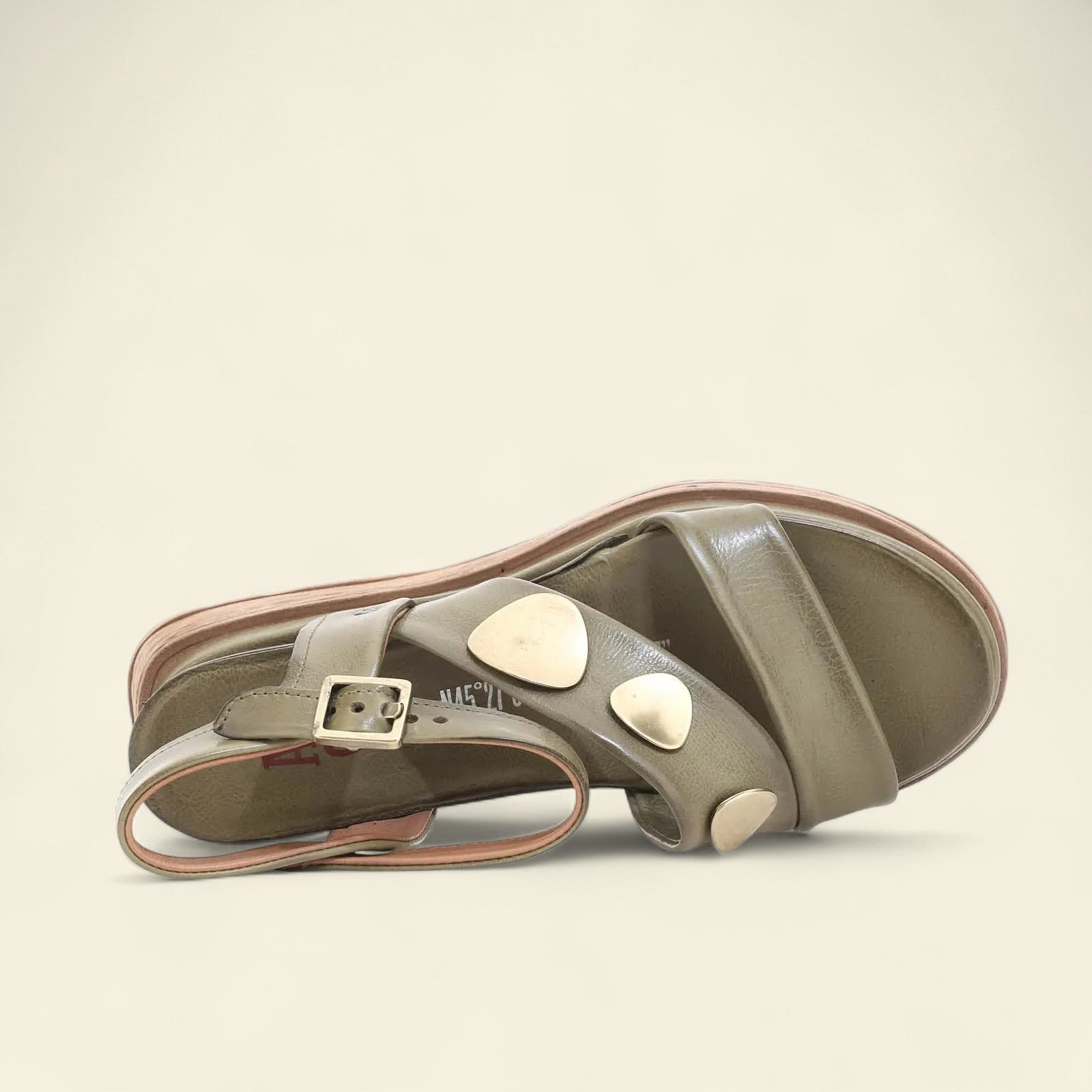 Lance A.S.98 Green Summer 25 Leather Sandal