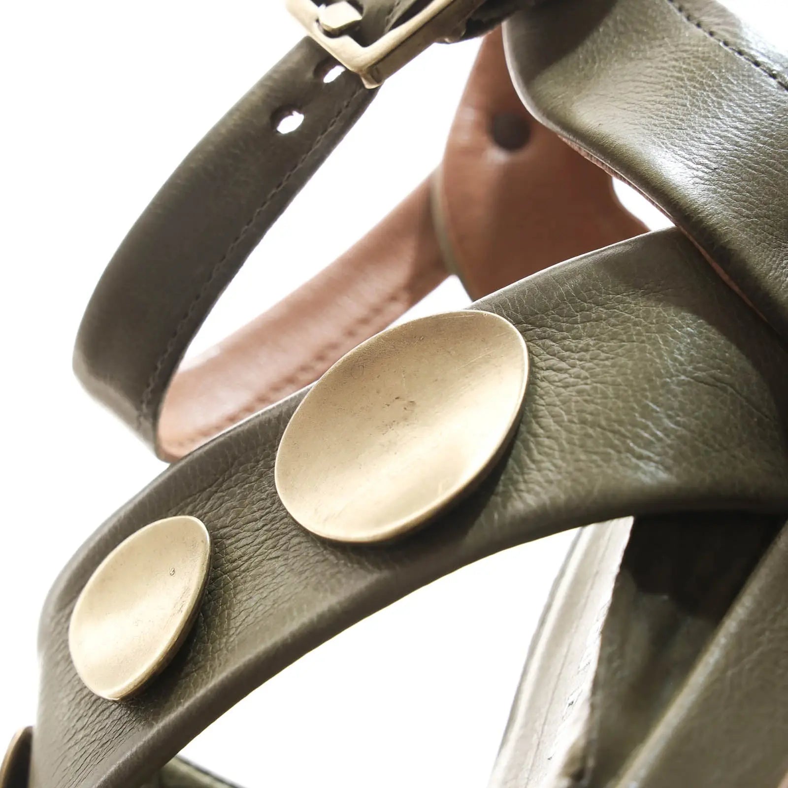 Lance A.S.98 Green Summer 25 Leather Sandal