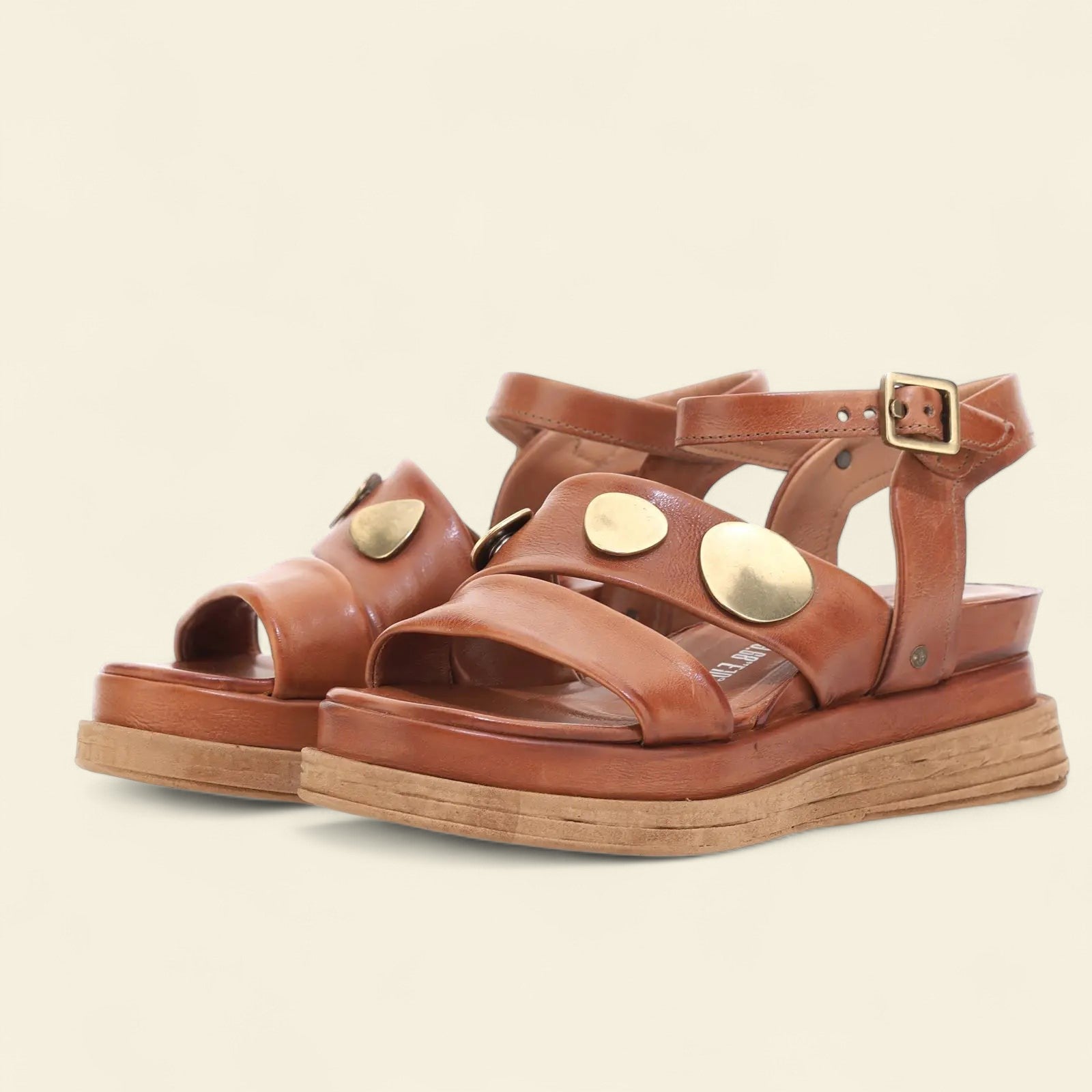 Lance A.S.98 Brown Summer 25 Leather Sandal