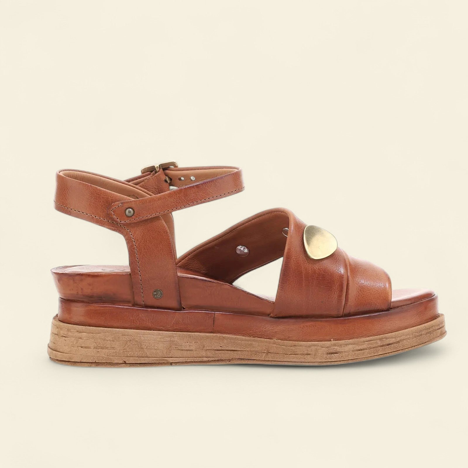 Lance A.S.98 Brown Summer 25 Leather Sandal