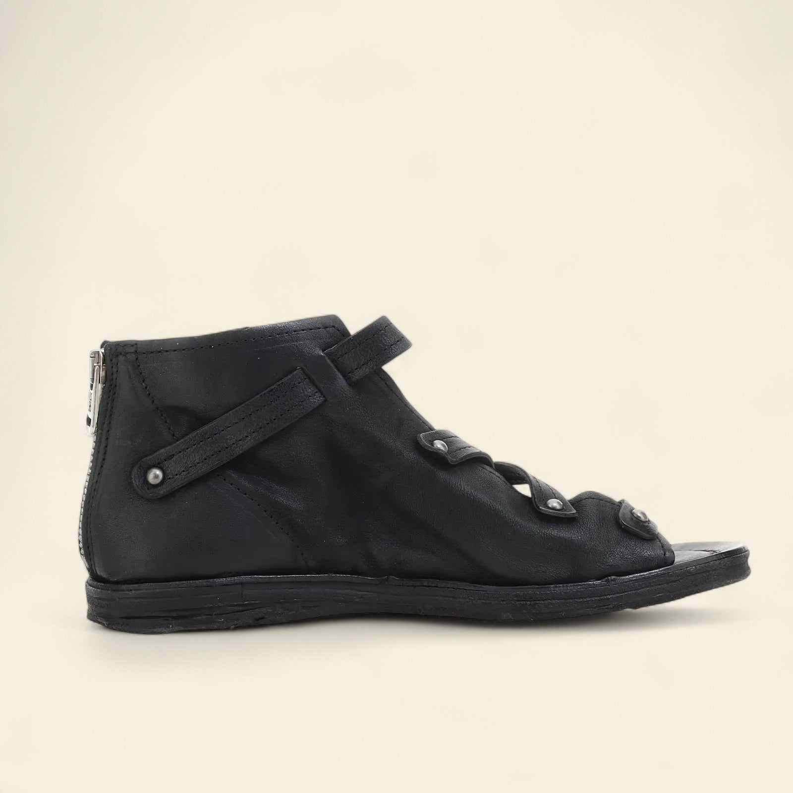 Ralph A.S.98 Black Summer 25 Leather Sandal