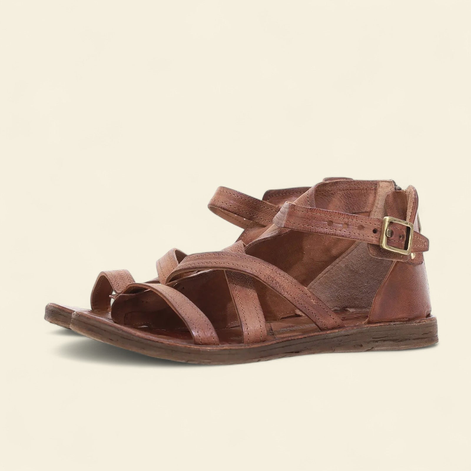 Ralph A.S.98 Brown Summer 25 Leather Sandal
