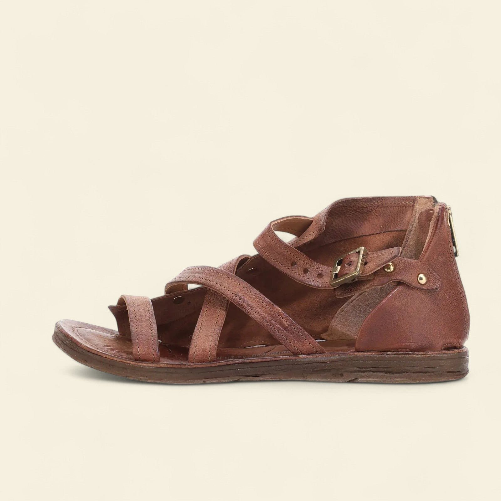 Ralph A.S.98 Brown Summer 25 Leather Sandal