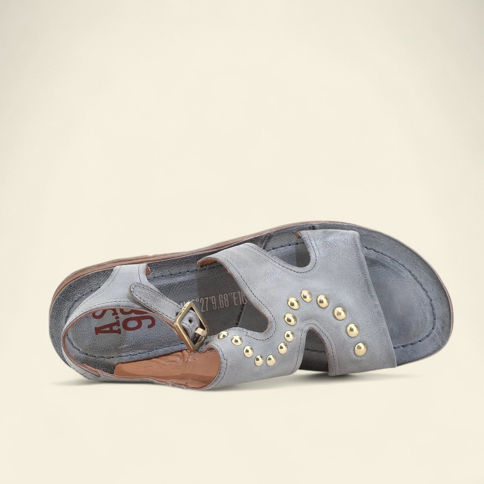 Rhomy A.S.98 Blue Summer 25 Leather Sandal