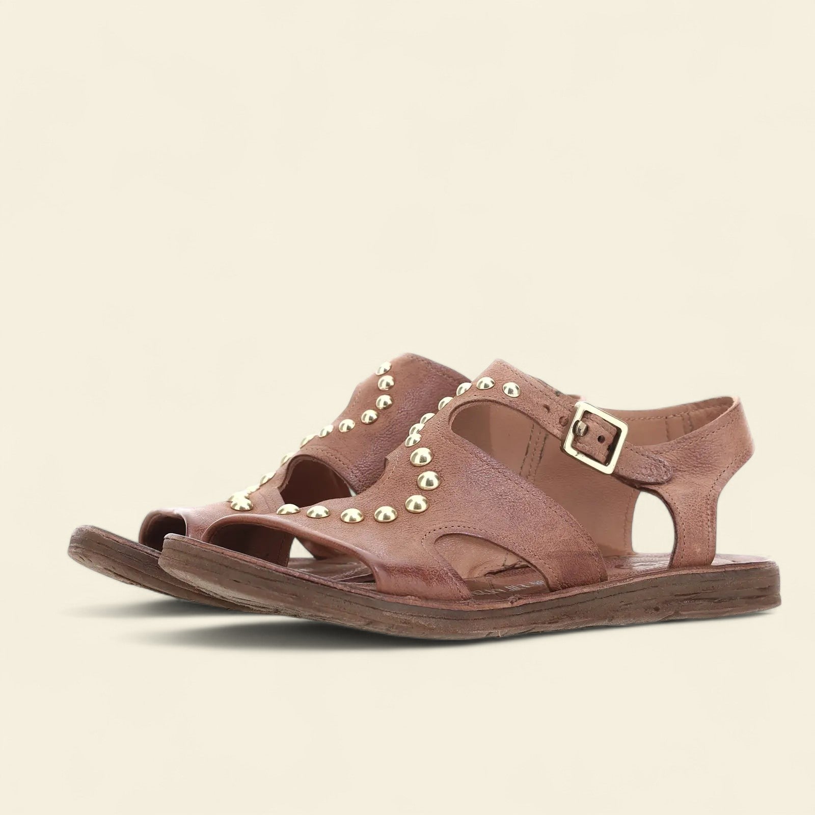 Rhomy A.S.98 Brown Summer 25 Leather Sandal