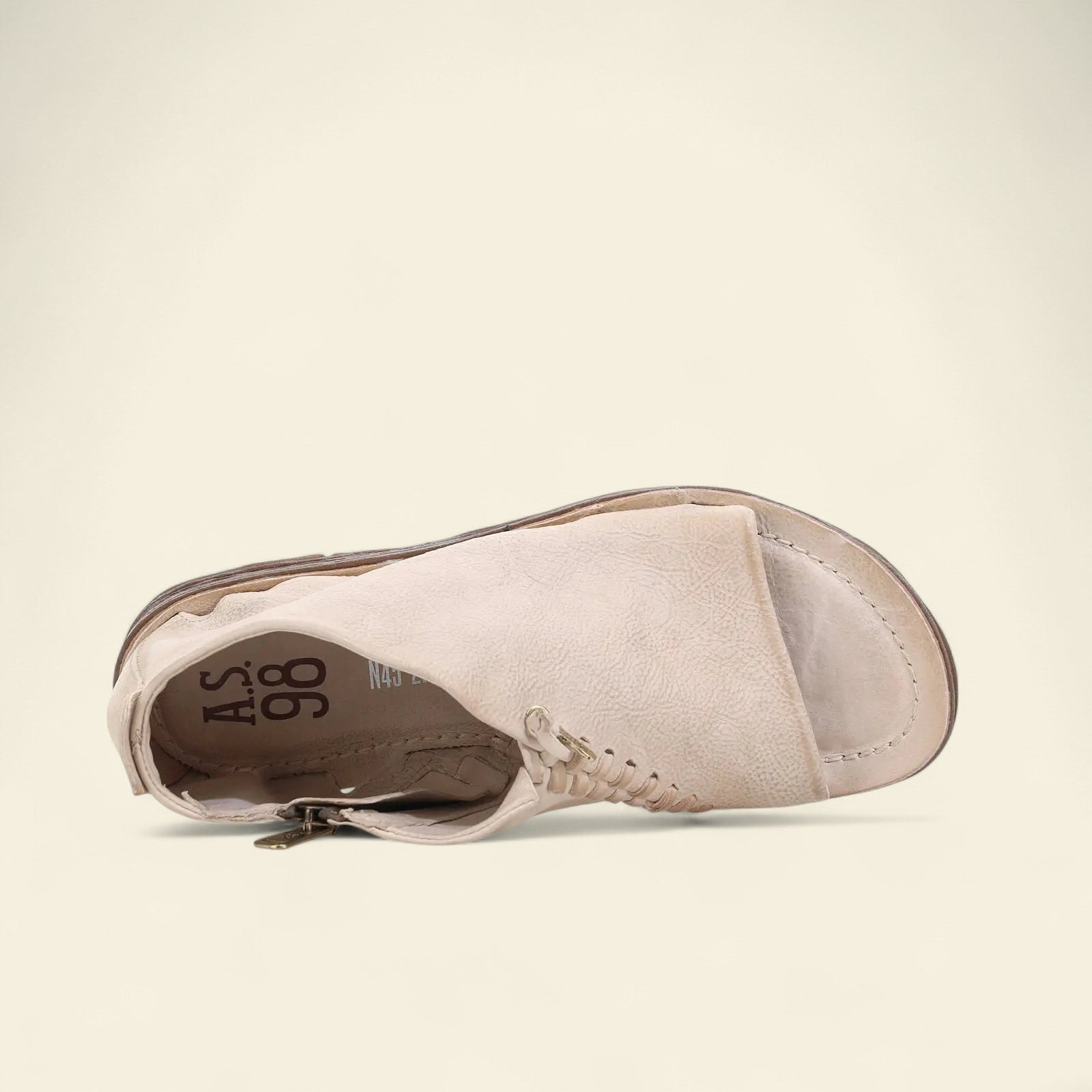 Richard A.S.98 Green Summer 25 Leather Sandal
