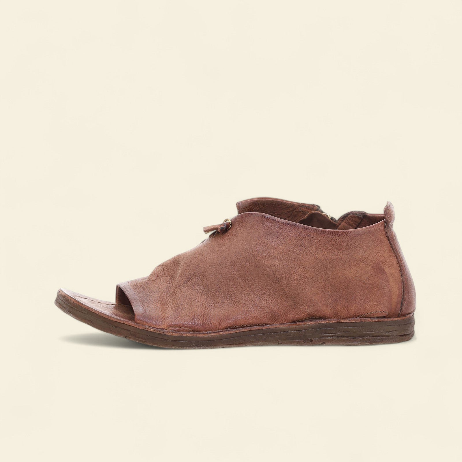 Richard A.S.98 Brown Summer 25 Leather Sandal