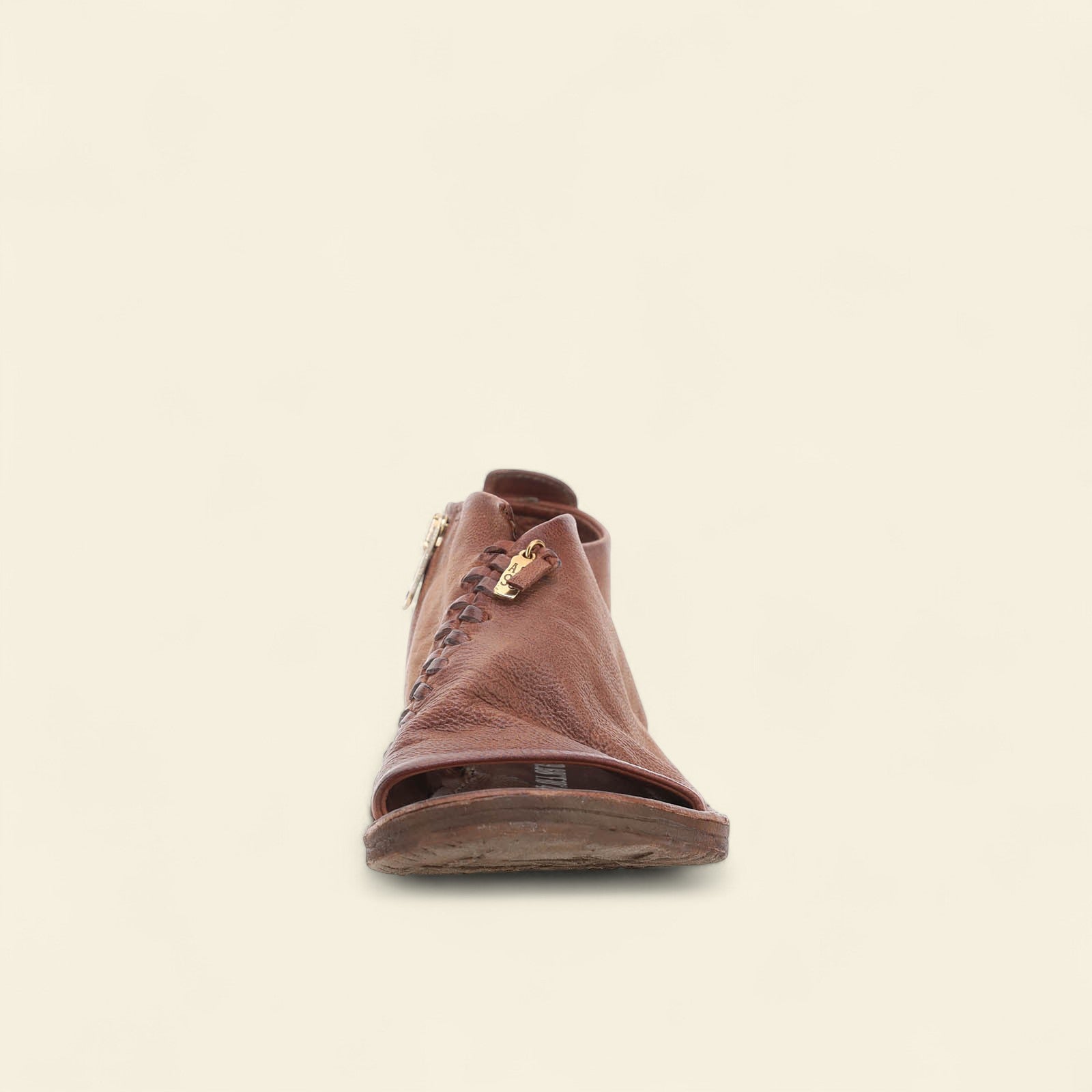 Richard A.S.98 Brown Summer 25 Leather Sandal