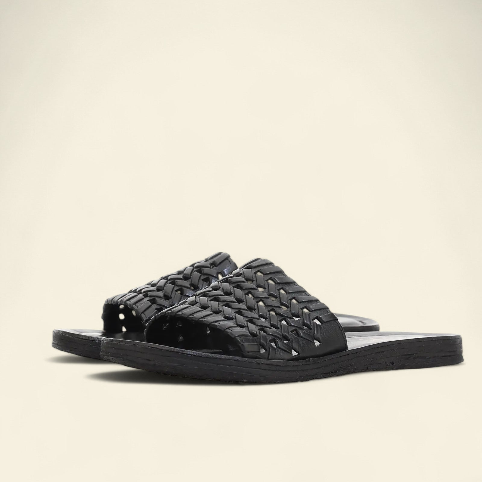 Rex A.S.98 Black Summer 25 Leather Sandal