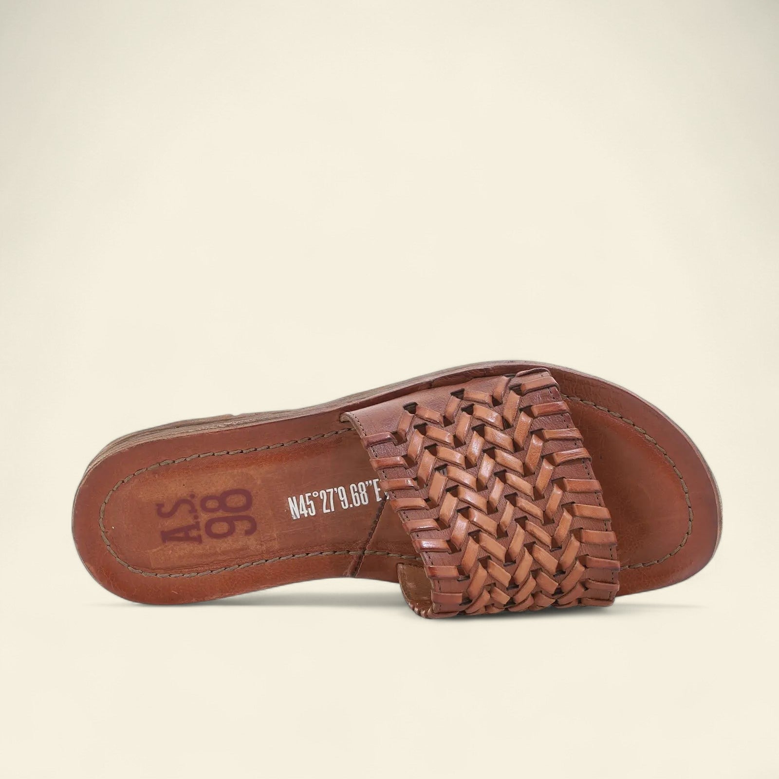 Rex A.S.98 Brown Summer 25 Leather Sandal