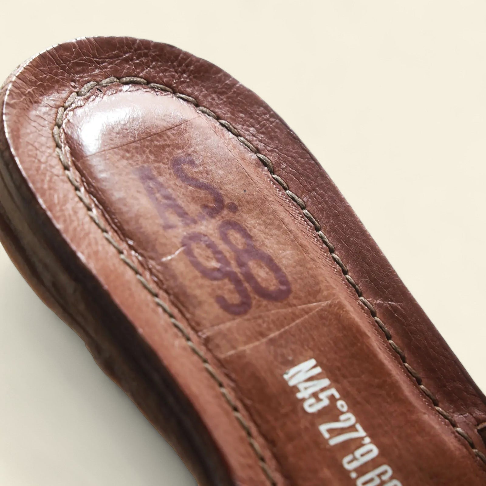 Rex A.S.98 Brown Summer 25 Leather Sandal