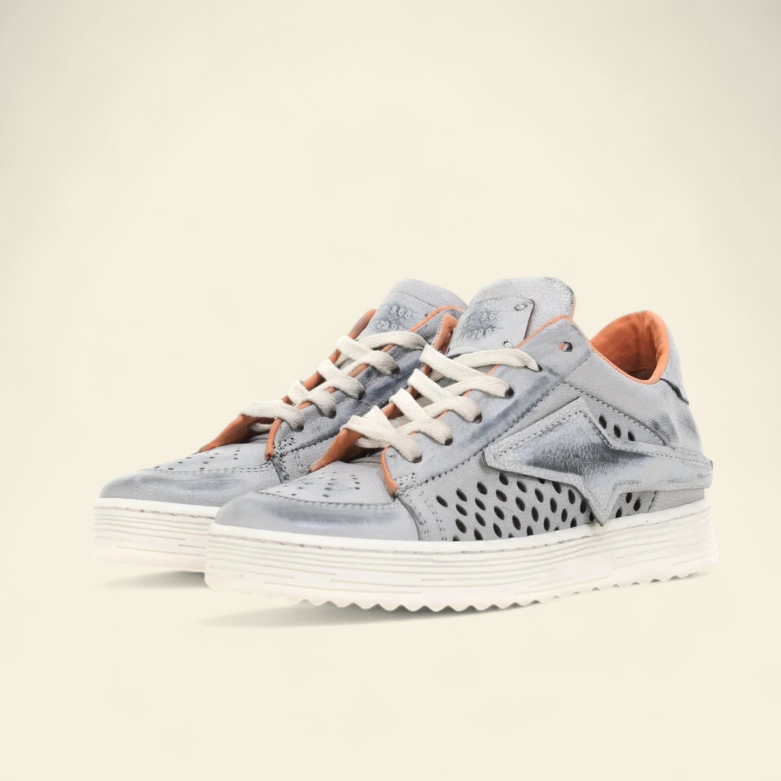 Addy A.S.98 Blue Summer 25 Leather Sneaker