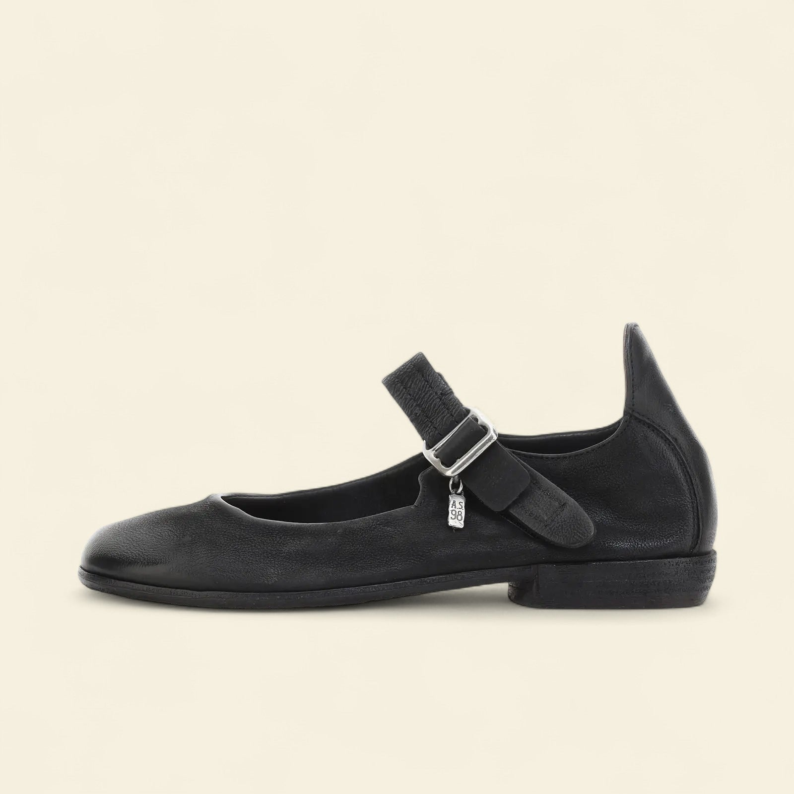 Zowie A.S.98 Black Summer 25 Leather Sandal