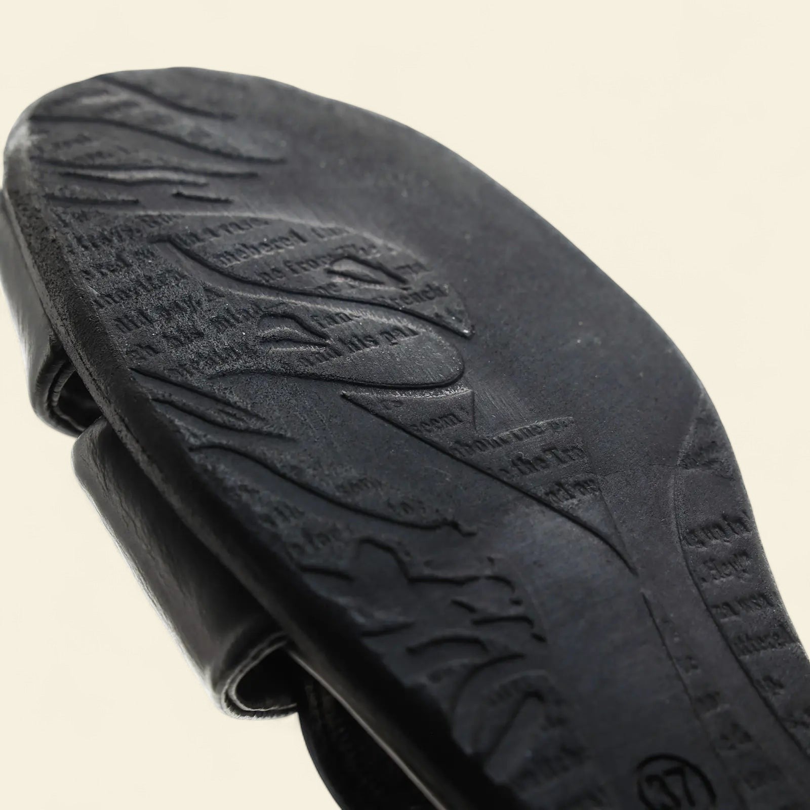 Zania A.S.98 Black Leather Sandal Summer 25