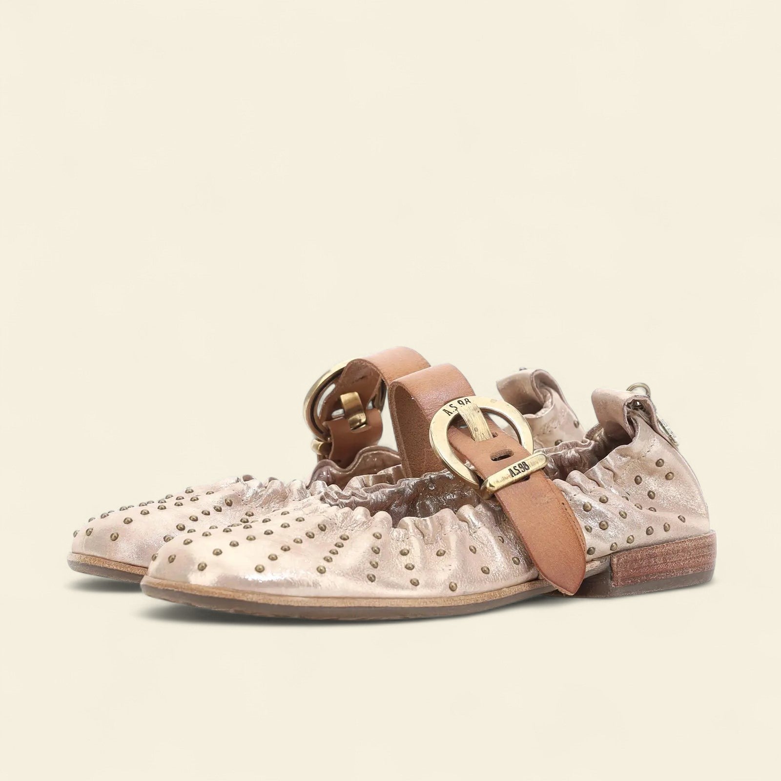 Zegan A.S.98 Pink Leather Sandal Summer 25