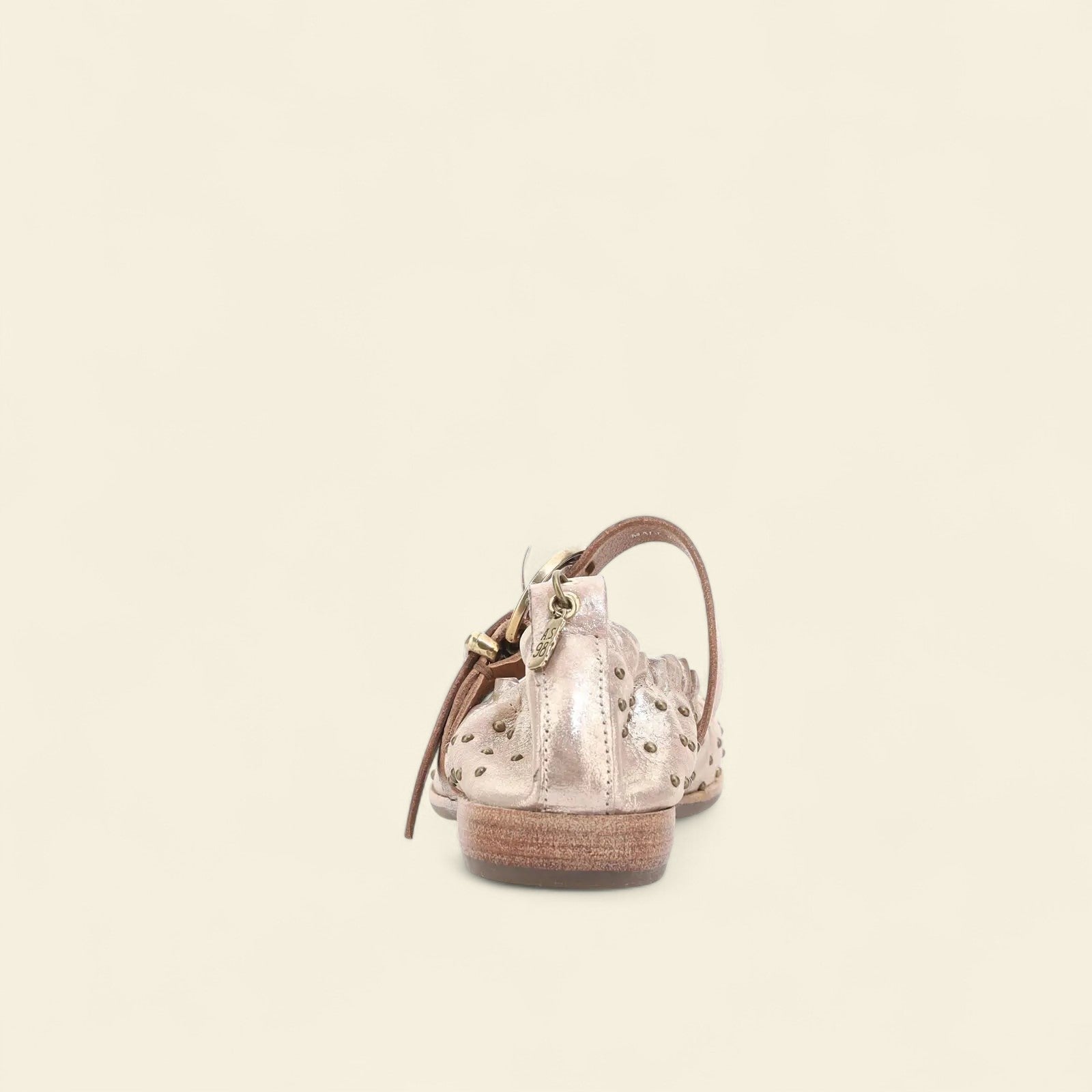 Zegan A.S.98 Pink Leather Sandal Summer 25