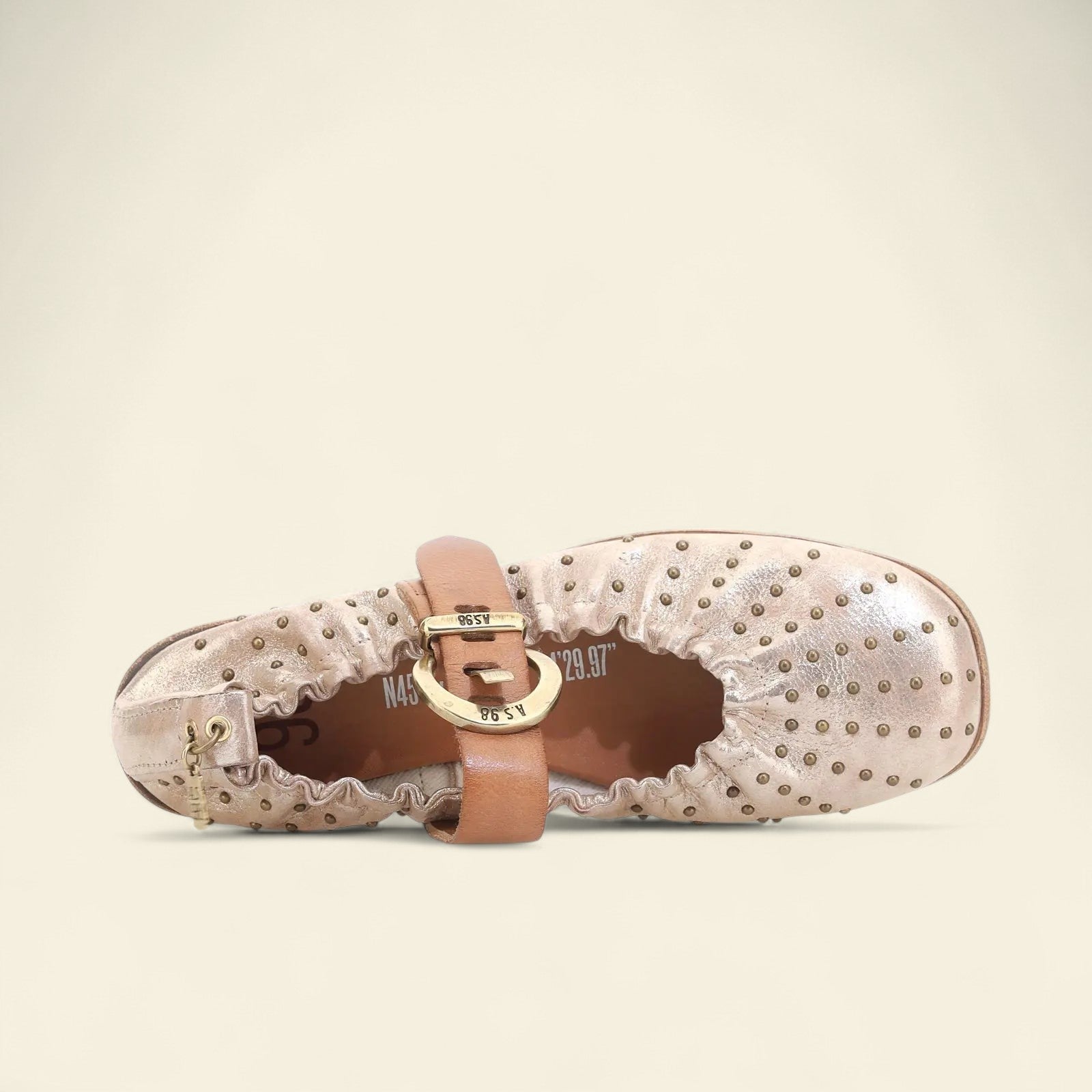 Zegan A.S.98 Pink Leather Sandal Summer 25