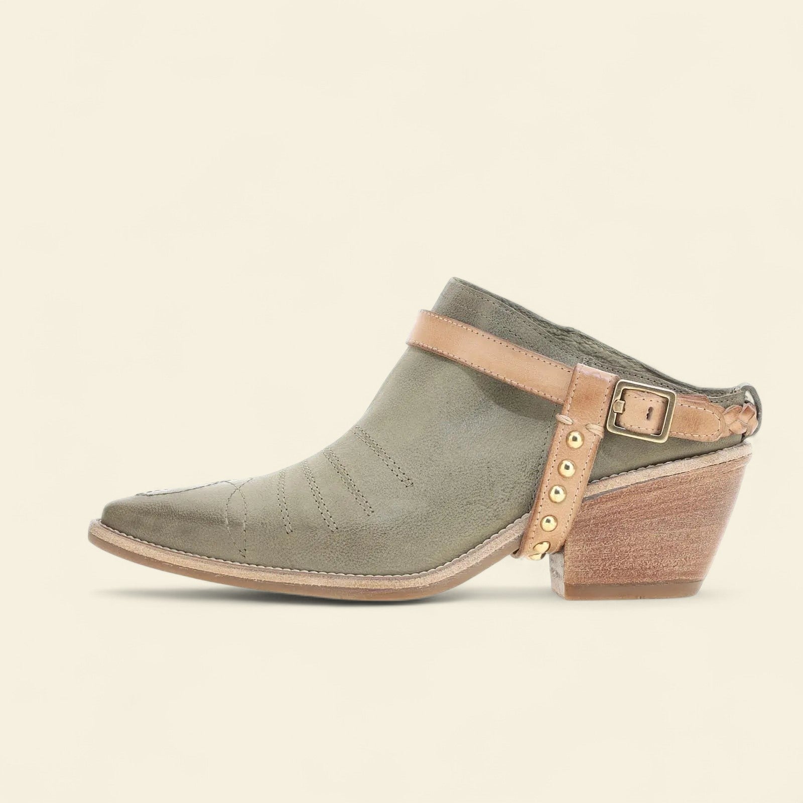 Clif A.S.98 Green Leather Sandal Summer 25