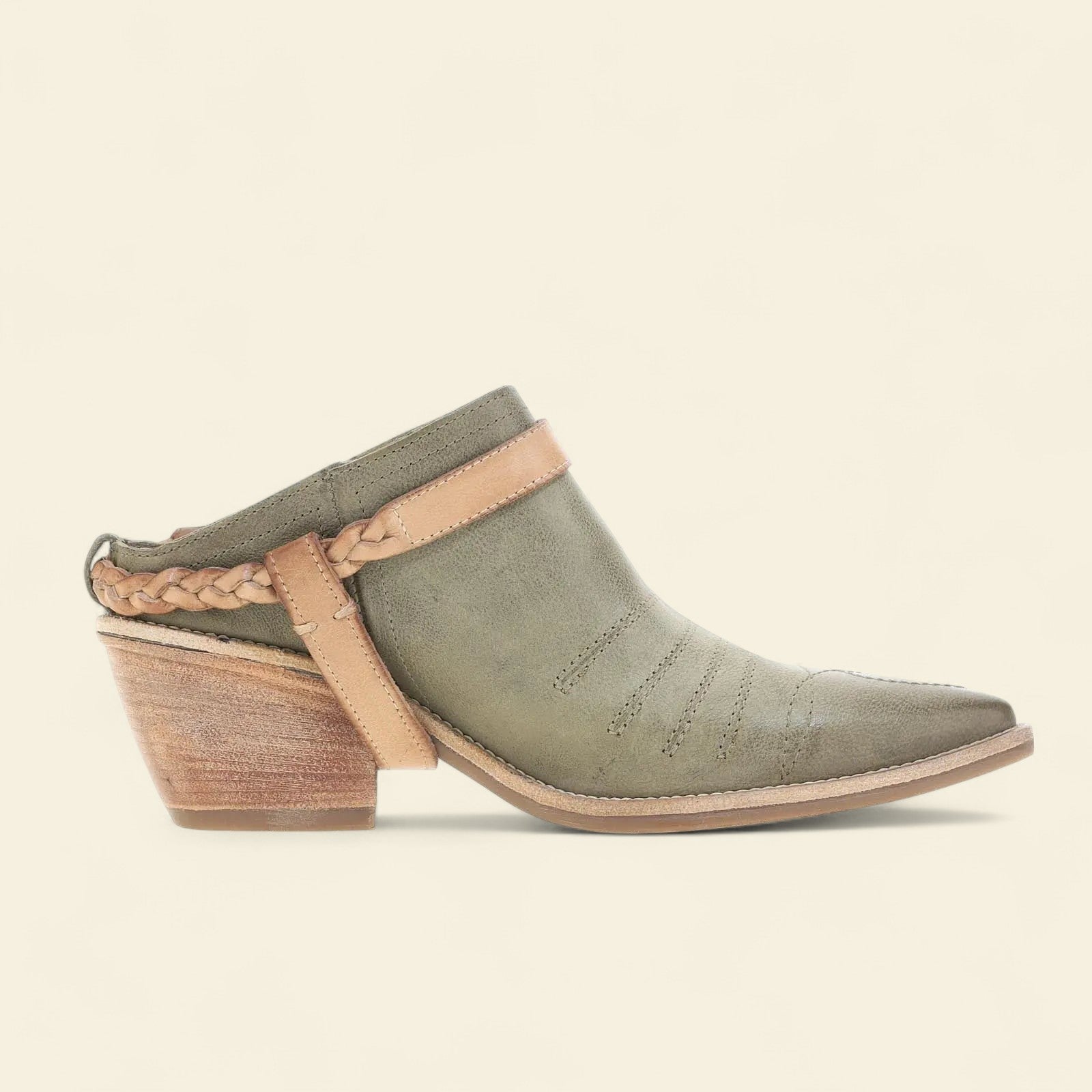 Clif A.S.98 Green Leather Sandal Summer 25