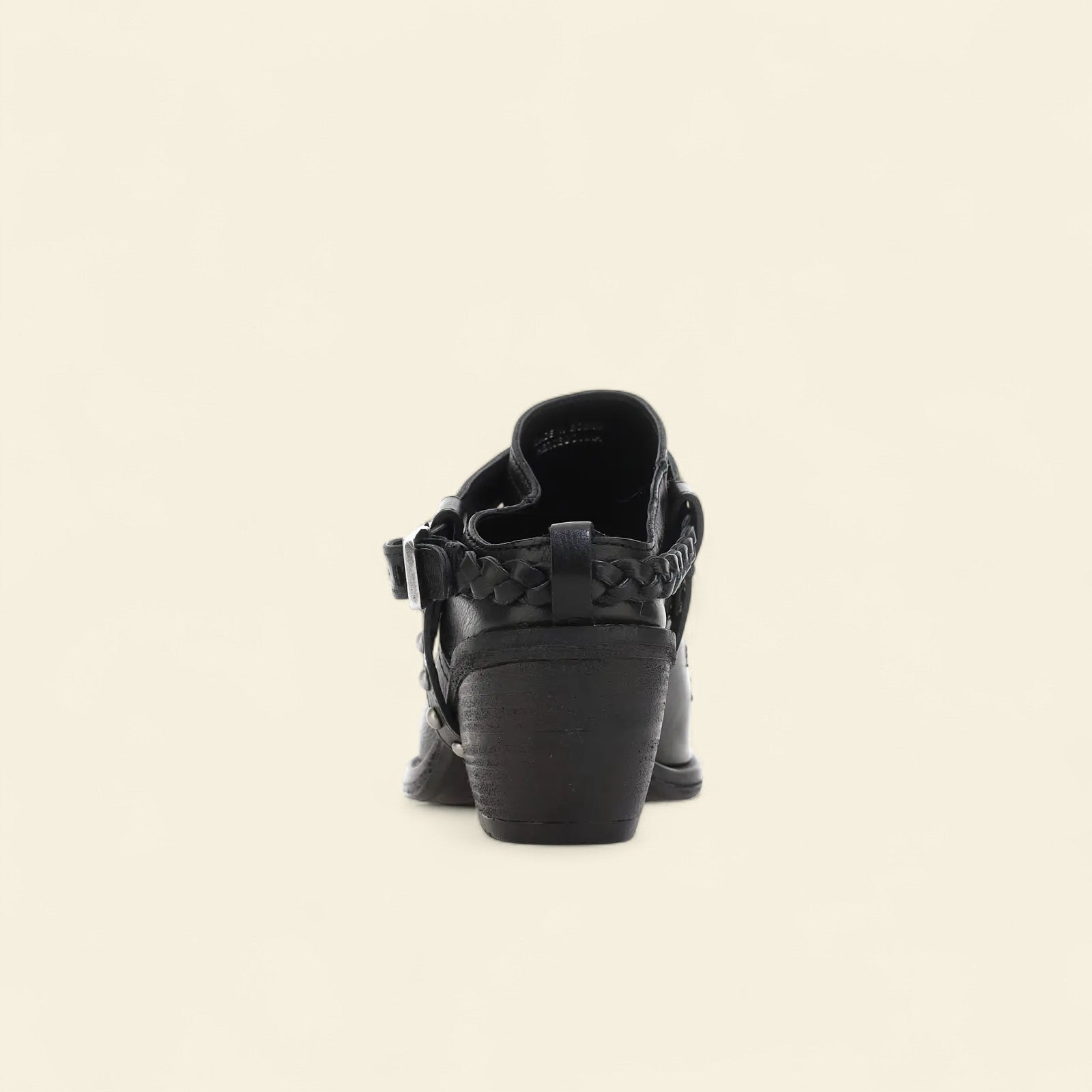 Clif A.S.98 Black Leather Sandal Summer 25