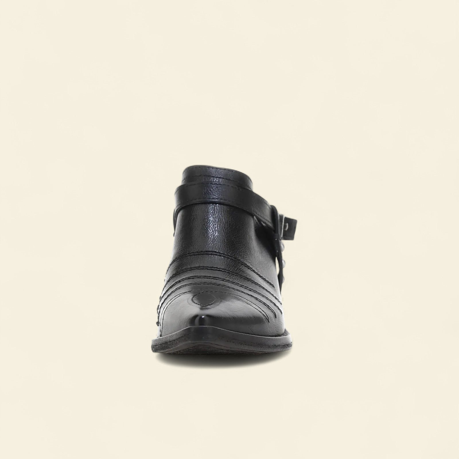 Clif A.S.98 Black Leather Sandal Summer 25
