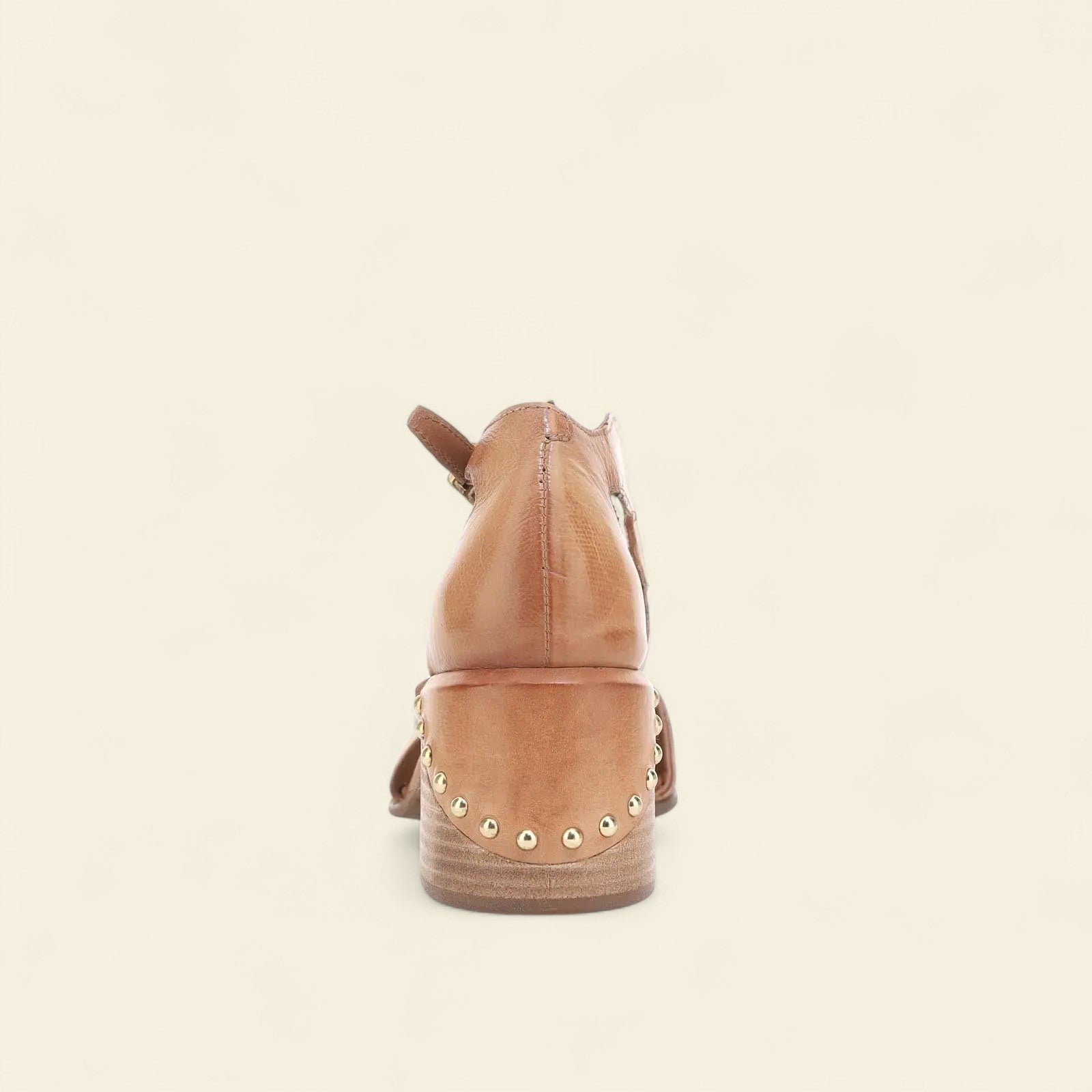Vincent A.S.98 Brown Summer 25 Leather Healed Sandal
