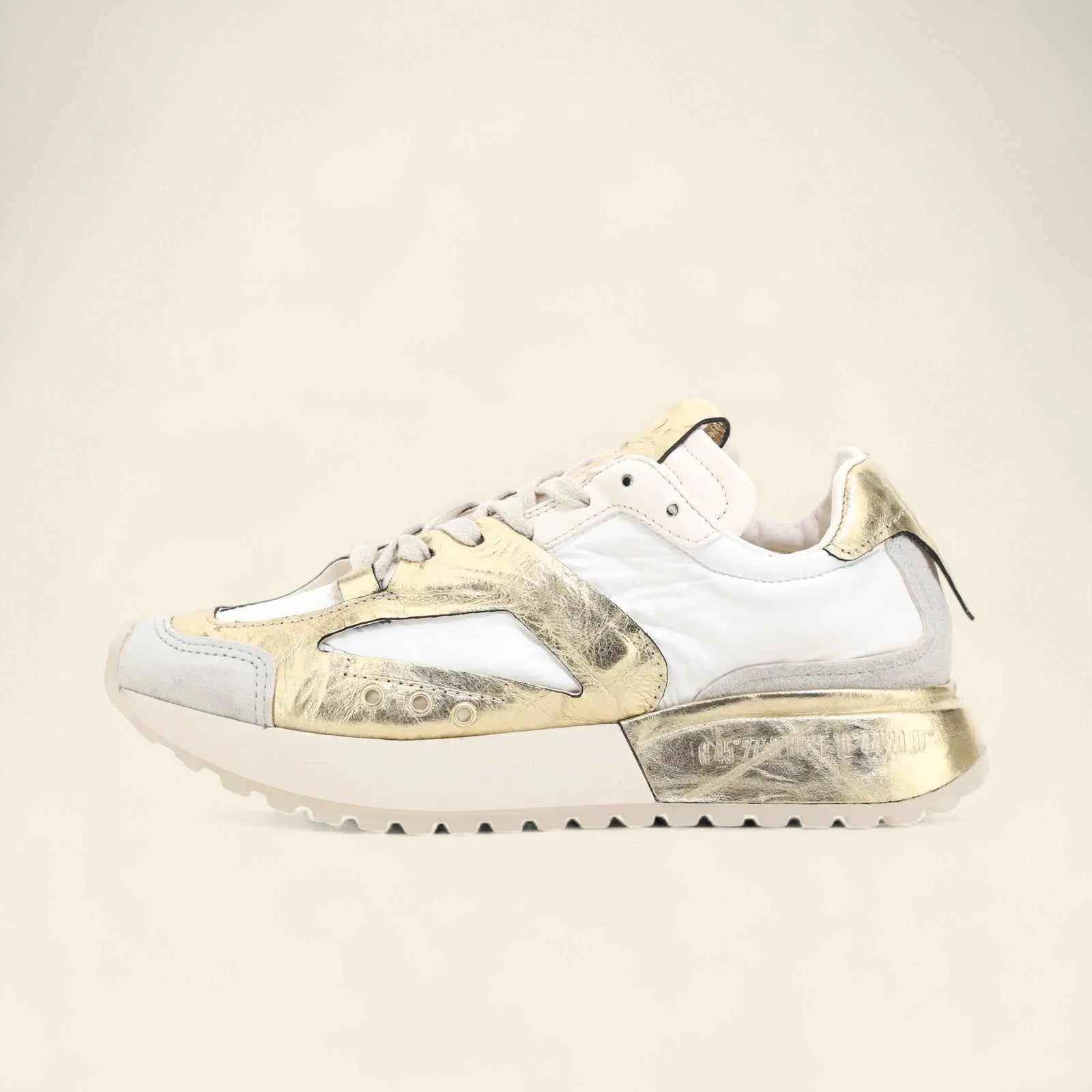 Frederick A.S.98 Gold Leather Sneaker Summer 25