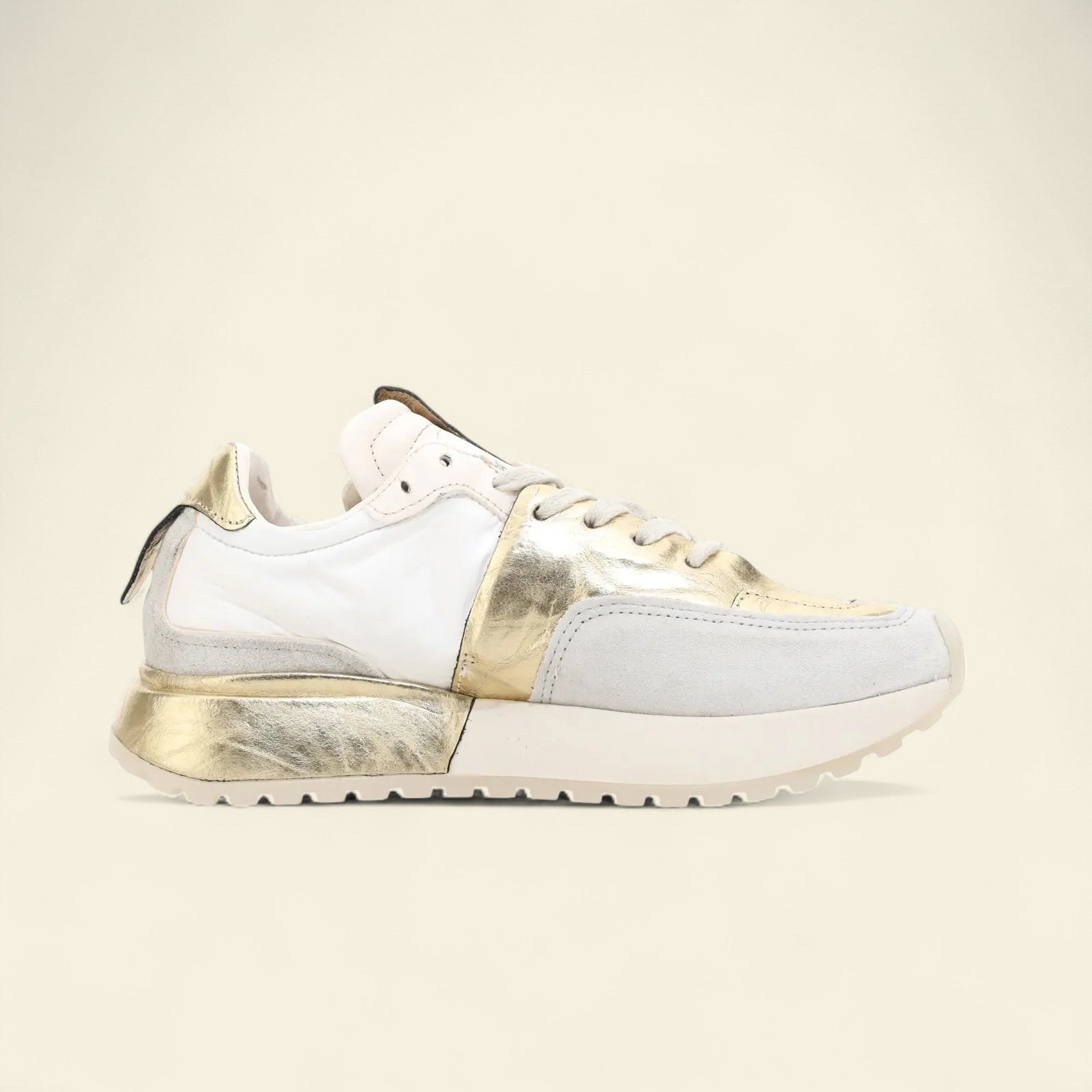 Frederick A.S.98 Gold Leather Sneaker Summer 25