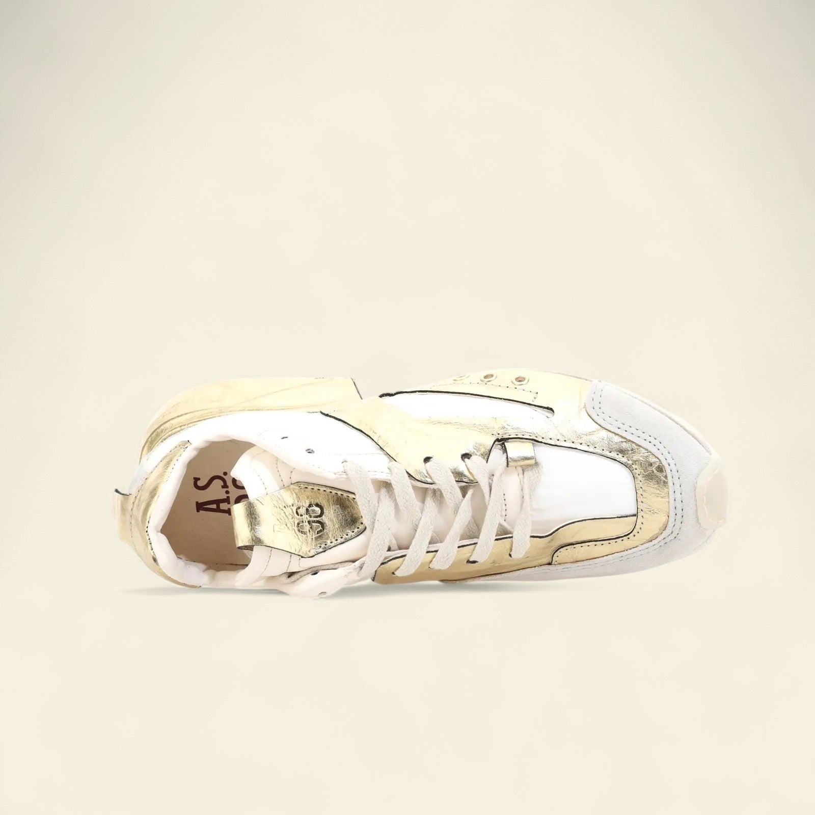 Frederick A.S.98 Gold Leather Sneaker Summer 25