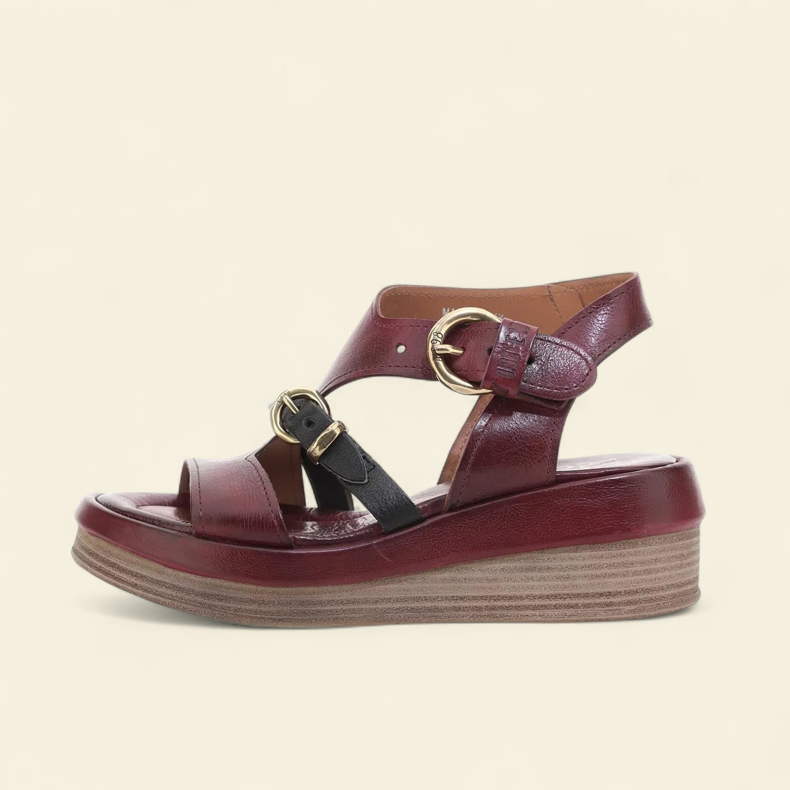 Stanley A.S.98 Red Summer 25 Leather Sandal
