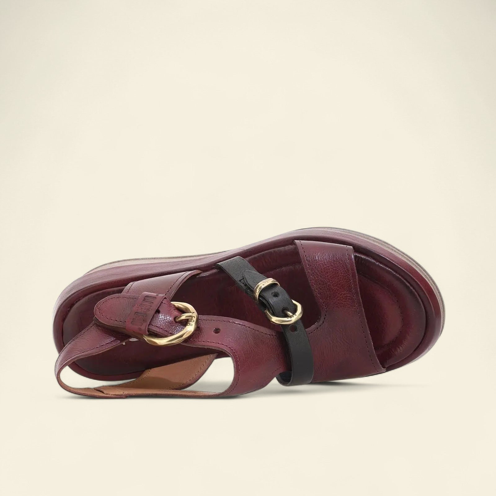 Stanley A.S.98 Red Summer 25 Leather Sandal