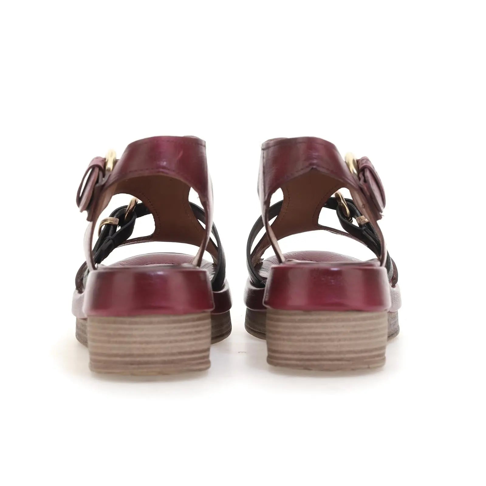 Stanley A.S.98 Red Summer 25 Leather Sandal
