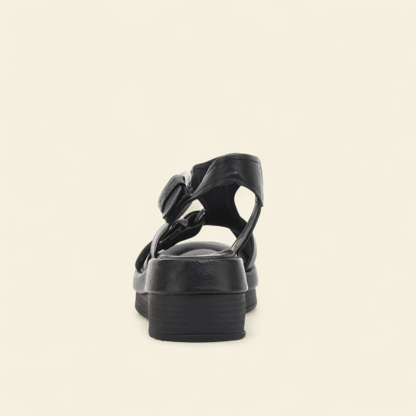 Stanley A.S.98 Black Summer 25 Leather Sandal