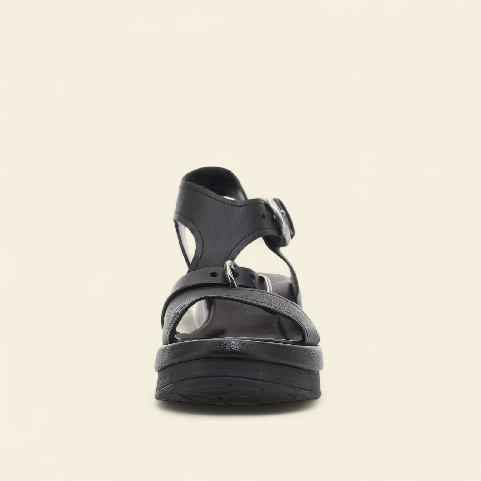 Stanley A.S.98 Black Summer 25 Leather Sandal