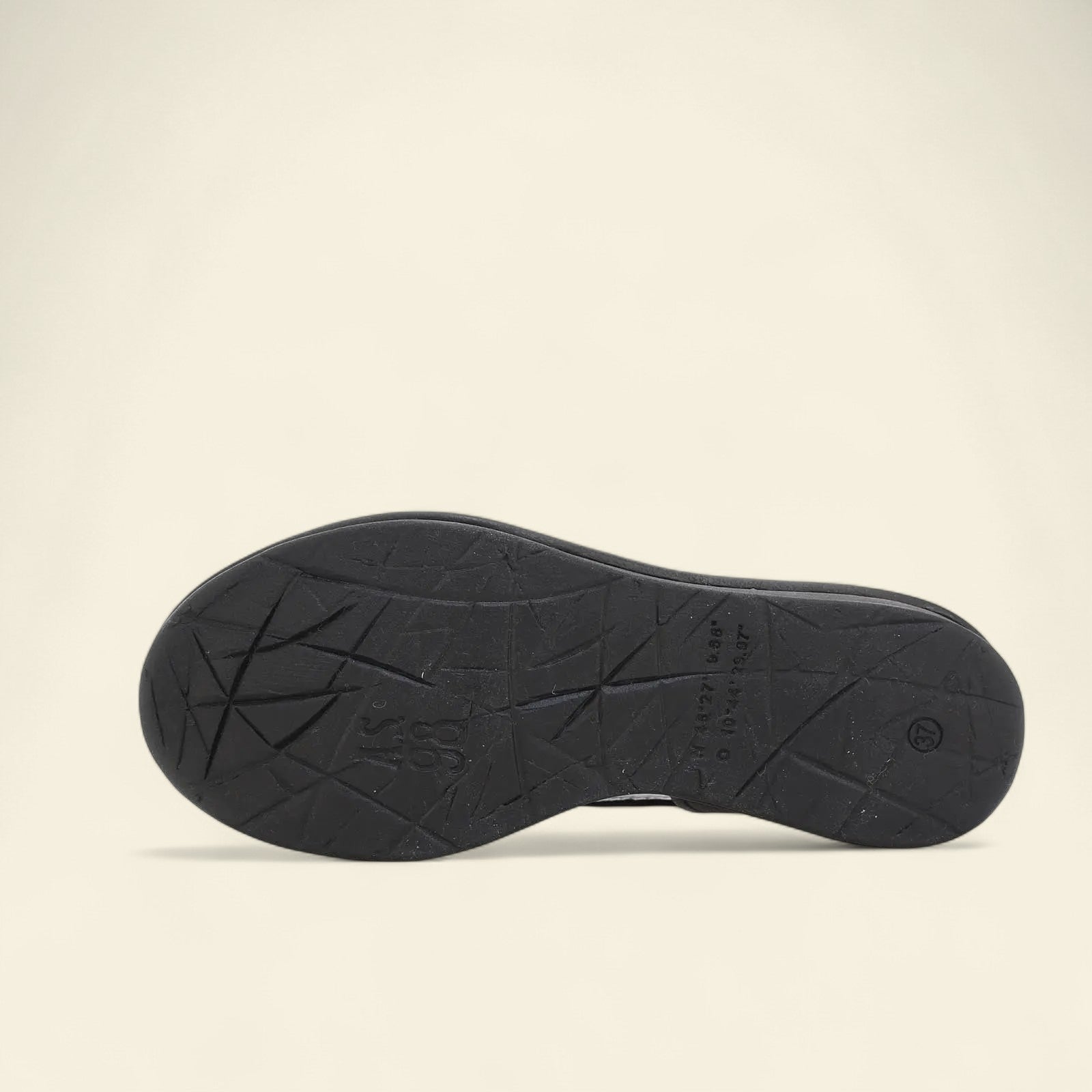 Stanley A.S.98 Black Summer 25 Leather Sandal