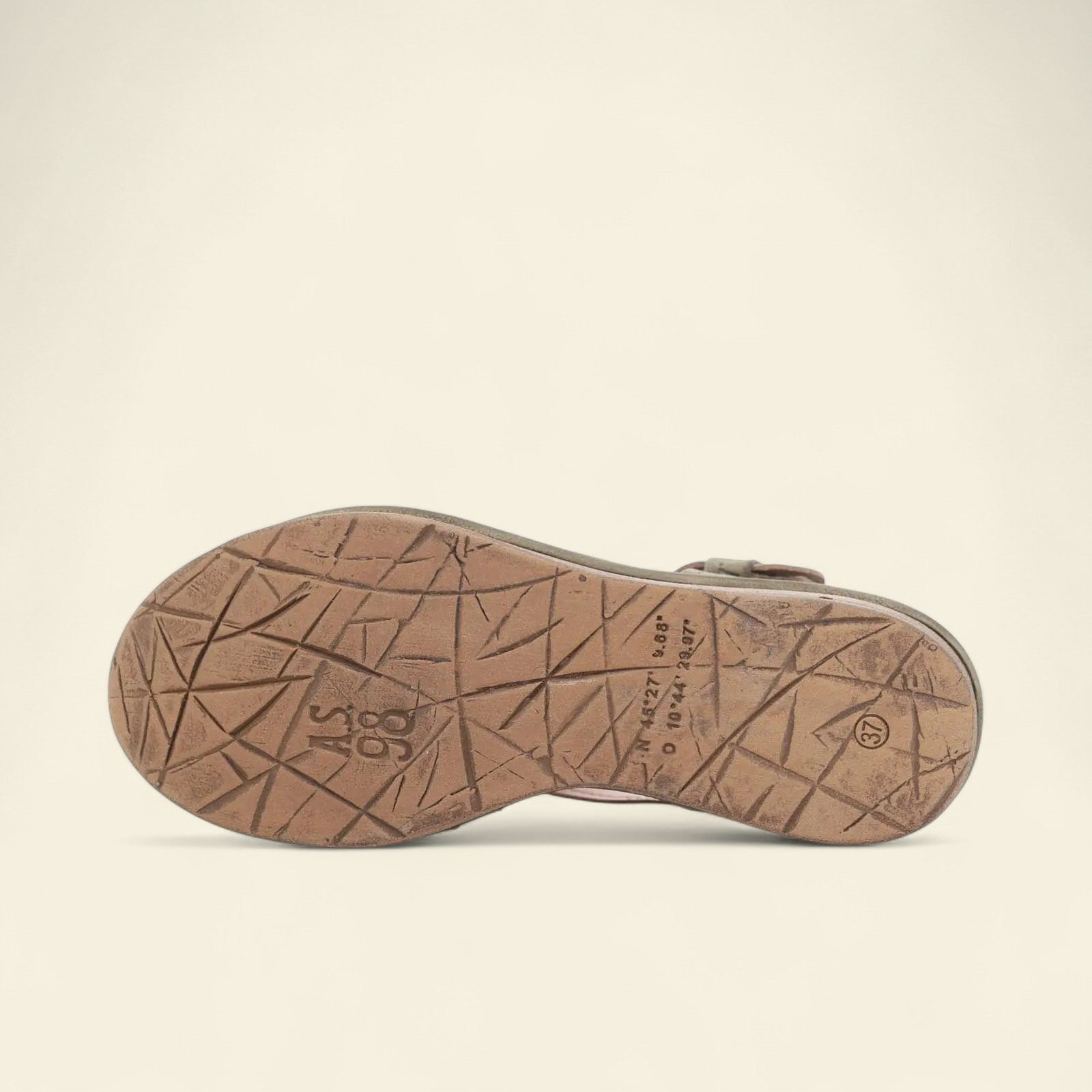 Stanley A.S.98 Green Summer 25 Leather Sandal